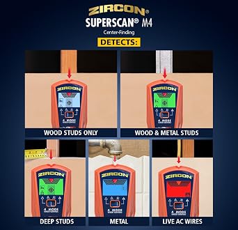 Zircon SuperScan M4 Stud Finder