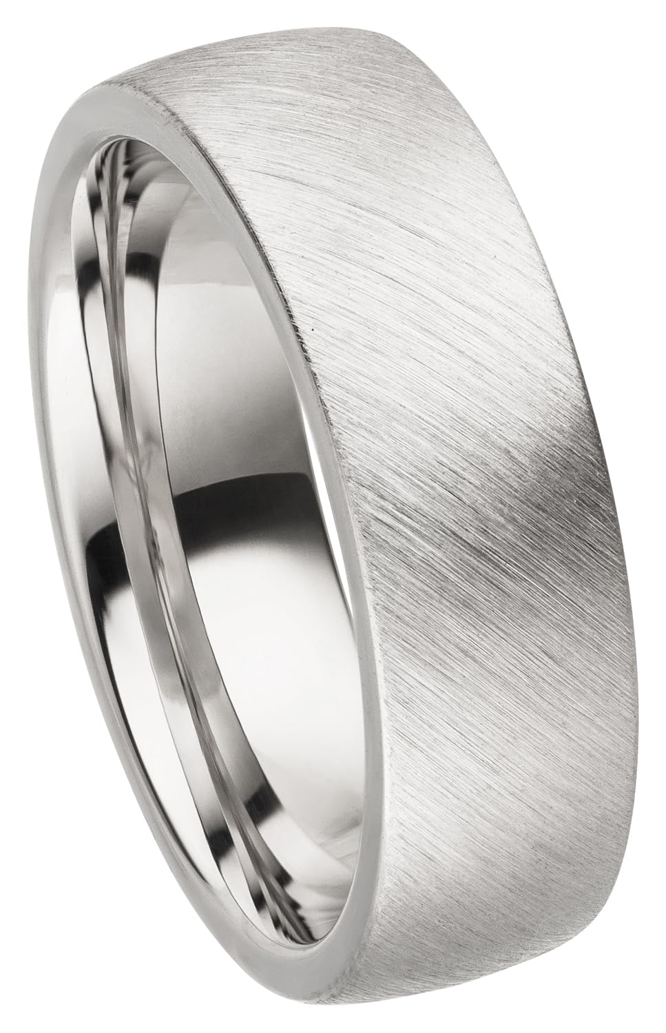 Kolibri Rings 925 Sterling Silber Ring 6mm Partnerring Ehering Freundschaftsring Unisex - Inkl. Gratis Gravur und Etui