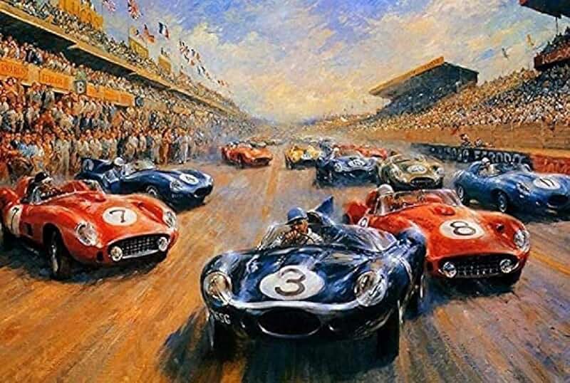 Amazon.co.uk classic car jigsaw puzzles