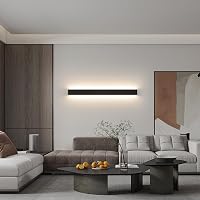 KUKAK 10 W 33 cm fel és le világító alumínium falikar, modern beltéri fali lámpa, 3000 4000 6000 K, nappali háló folyosó lépcső 6