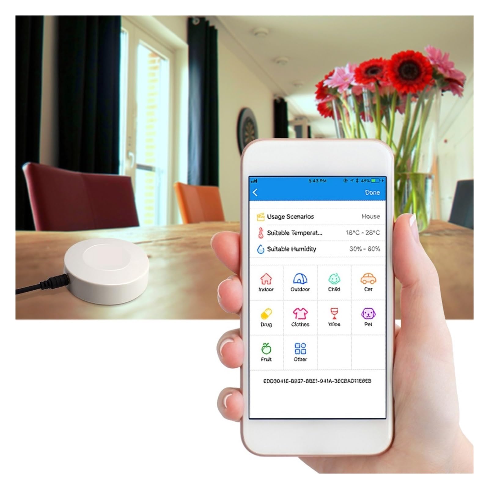 Termometro Bluetooth Senza Fili E Igrometro Amp Sensore Intelligente Sonda Esterna Monitor Frigorifero Congelatore Preciso Veloce Monitoraggio In Tempo Reale