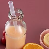 Vista 4 de ADMIRING Pajitas de plástico de 10 pulgadas (10 x 0.28 pulgadas), 250