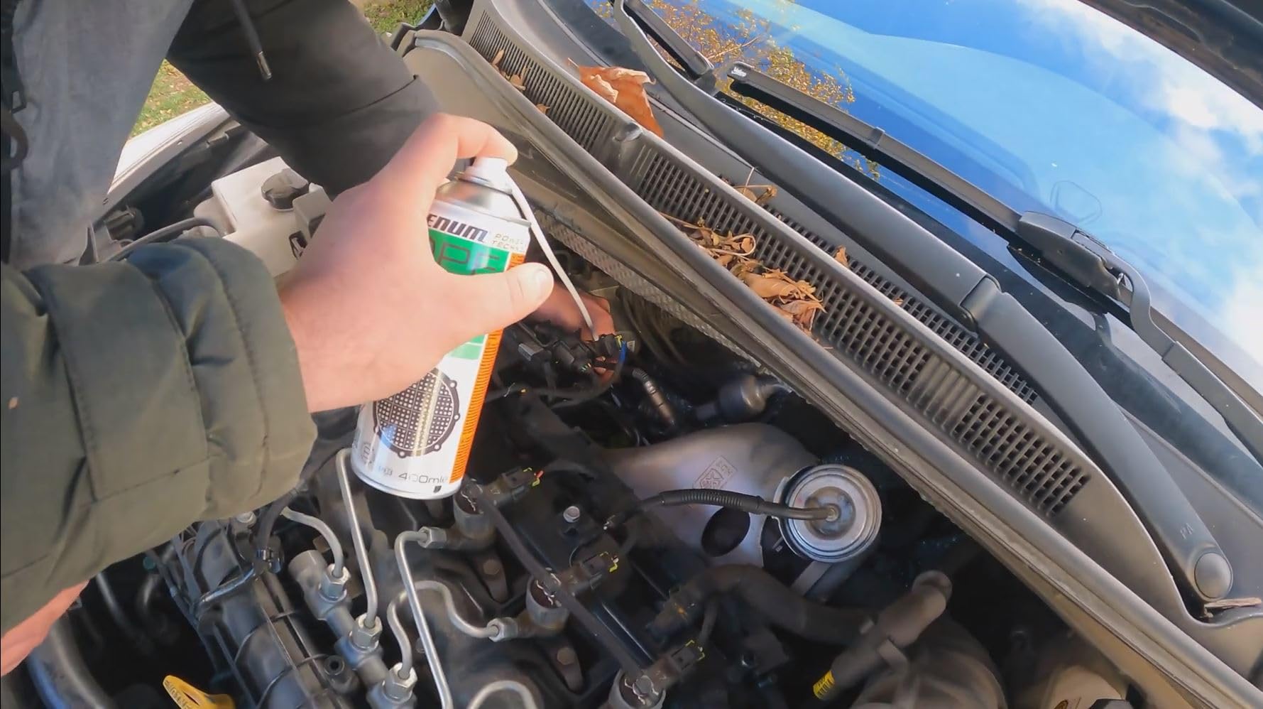 Xenum DPF Cleaner 400ml – Effektive Reinigung des Dieselpartikelfilters (DPF) ohne Ausbau + Nitrilhandschuhe und Sprühsonde – Verlängert die Lebensdauer und verhindert Leistungsverlust