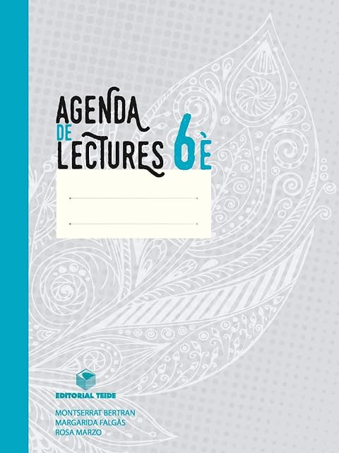 Portada de Agenda de Lectures 6º Educacion Primaria Cataluña / Illes Balears