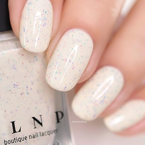 Miniatura 2001 de ILNP Madison Ave Esmalte de uñas holográfico metálico rosa antiguo