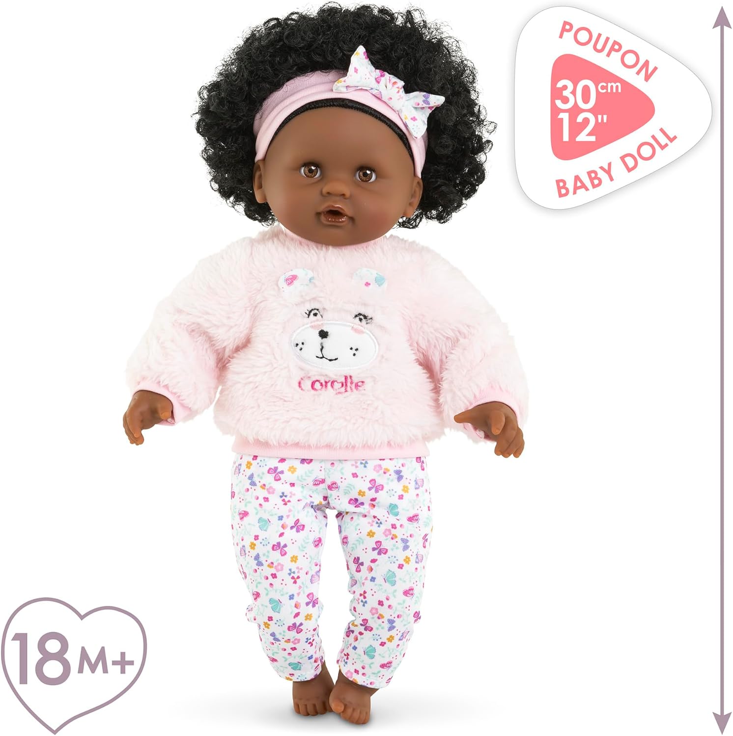 Corolle - My First Doll, Baby Calin Caroline, 30 cm, from 18 Months, 9000100820