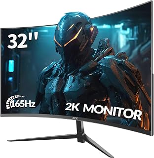 ZZA 32 Inch Qhd Curved Gaming Monitor - 2K Resolution, 165Hz/180Hz Refresh Rate, 1MS Response Time, Freesync & G-Sync, Hdr... Price In India