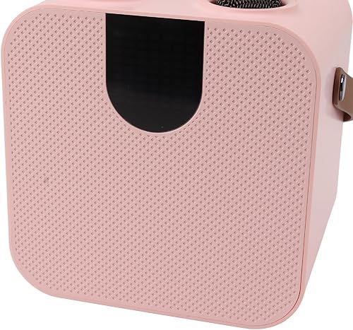 Miniatura 8 de DAUZ 15W Mini Karaoke Machine Karaoke Machine with Mic Portable EQ Adjustment for Church Family Gathering (Pink)