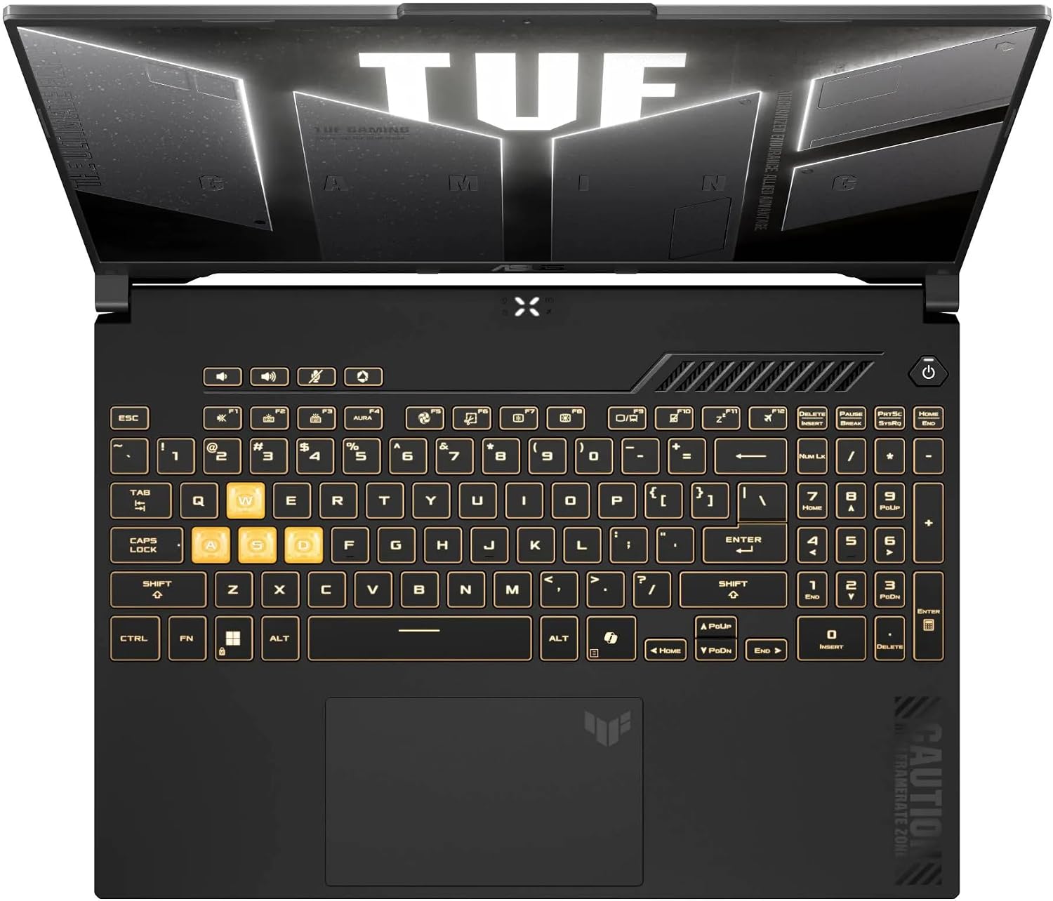 ASUS 2026 Gaming Laptop | TUF Gaming A16 | AMD 8-Core Ryzen 7 170 | NVIDIA GeForce RTX 4050 | 24GB DDR5 | 1TB SSD | 16" 1920x1200 144Hz | Win11 Pro - Wi-Fi 6 - BT 5.3 - RGB Backlit KB - Mecha Gray image 2