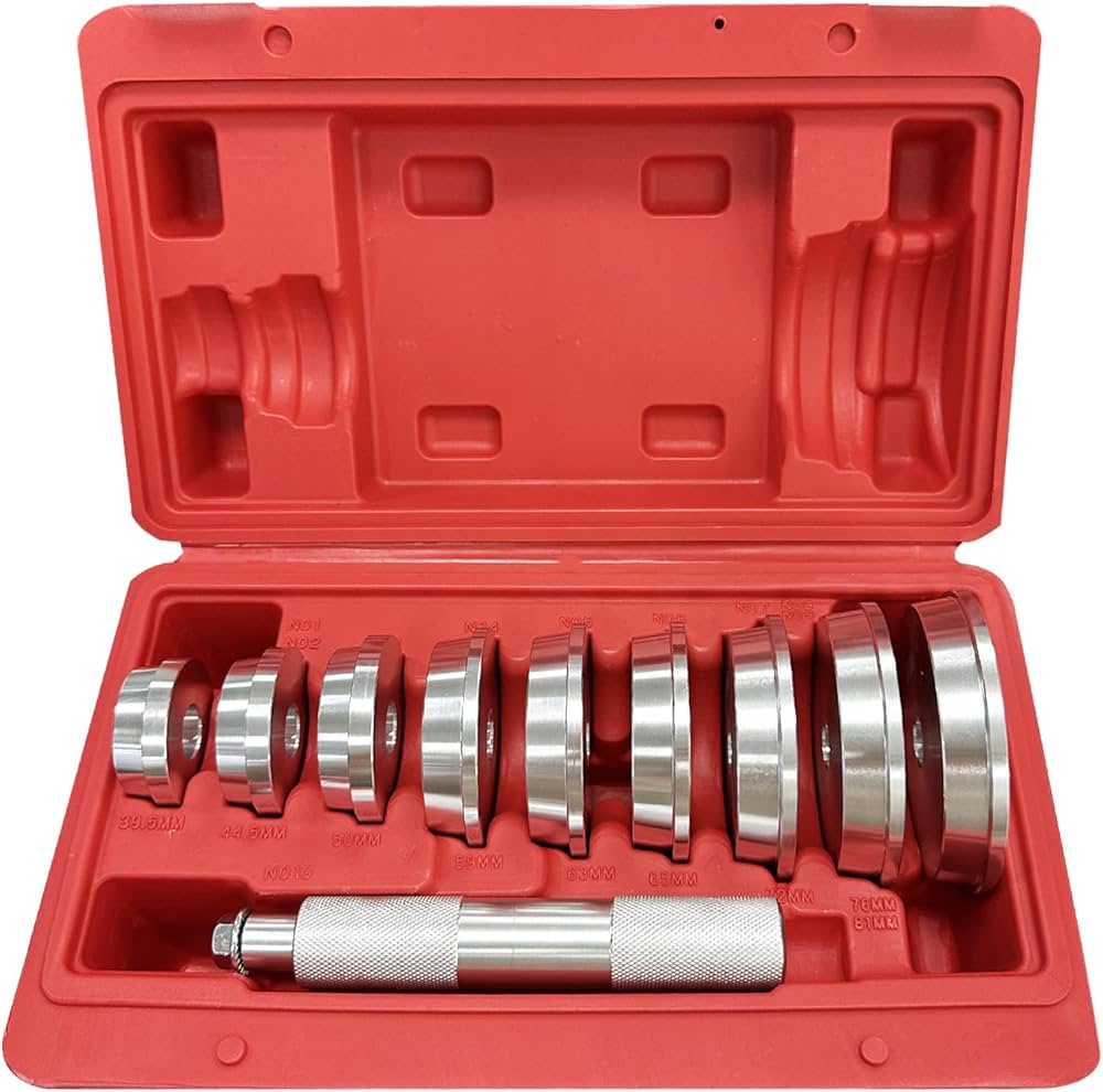 Amazon.co.jp: Socpuro ベアリングレース 圧入 39.5㎜ー81㎜対応