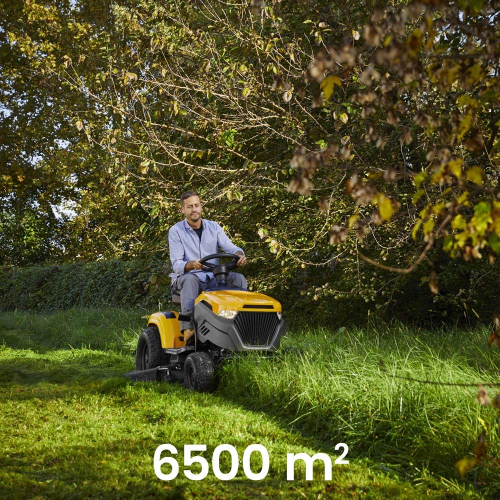STIGA Tornado 5108 W Tondeuse Autoportée, 586 CC, 108 cm – Éjection Latérale, Transmission Hydrostatique – Pelouses jusqu'à 6 500 m²