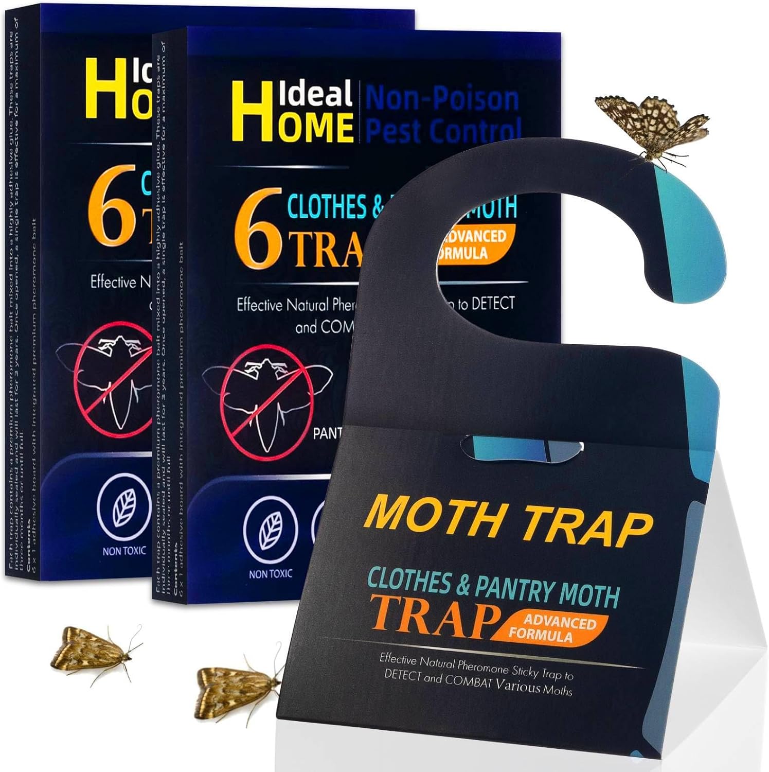 Upgrade 2in1 Moth Traps for House Pantry Moth Trap