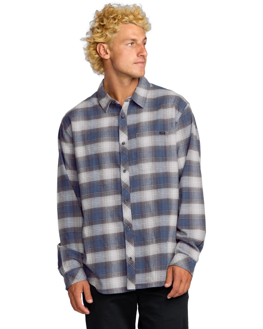 Billabong Coastline Flannel Camiseta Hombre (Pack de 1)