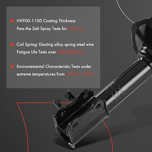 Miniatura 4 de A-Premium Par trasero 2 Conjunto de puntal compatible con Suzuki Esteem 1995-2002, lado del conductor y del pasajero, repuesto # 4180261G10,