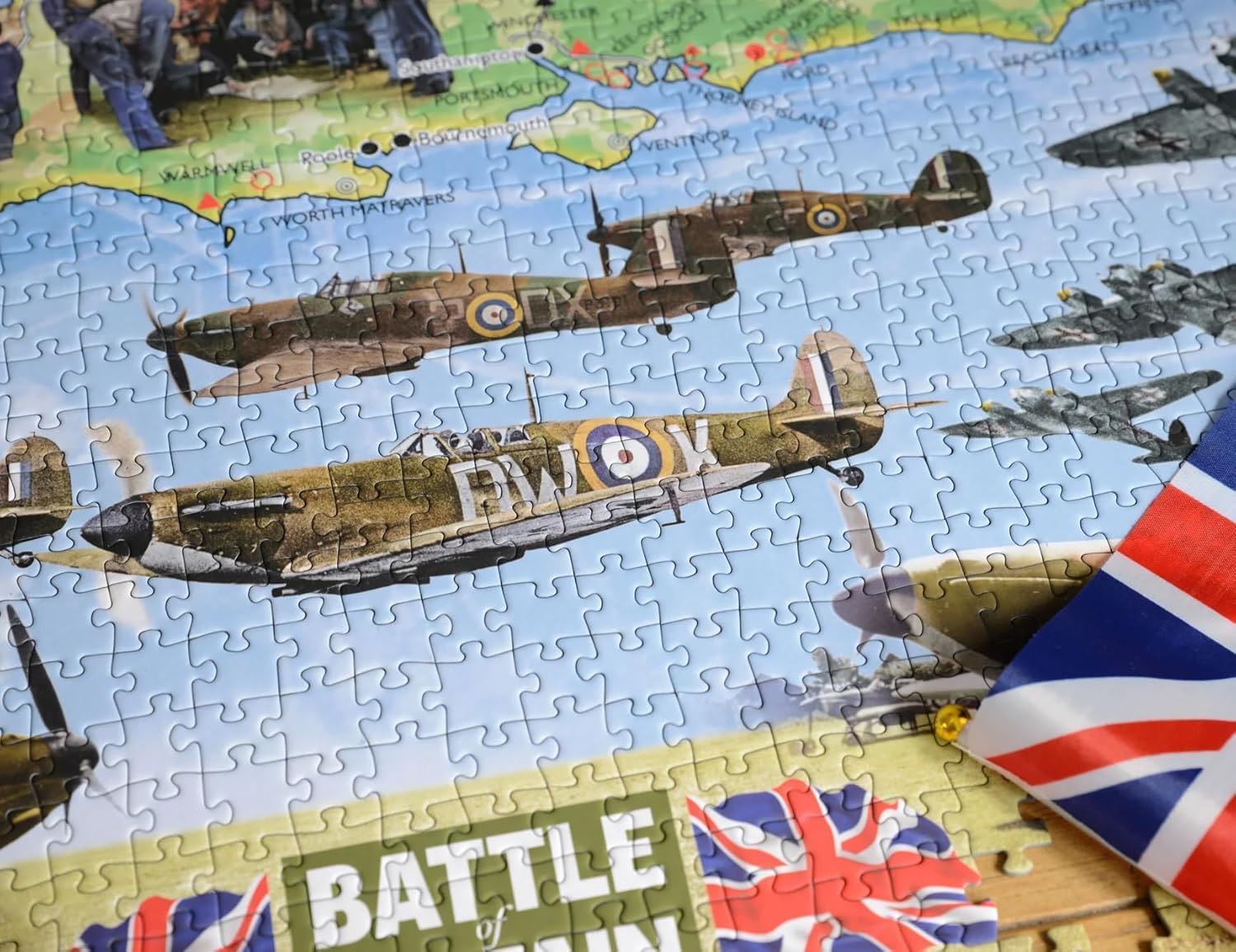 1000 Piece Jigsaw Puzzle to Commemorate 85 Years Since The Battle of Britain with This Exclusive Imperial War Museums Honouring RAF Heroes and WWII History