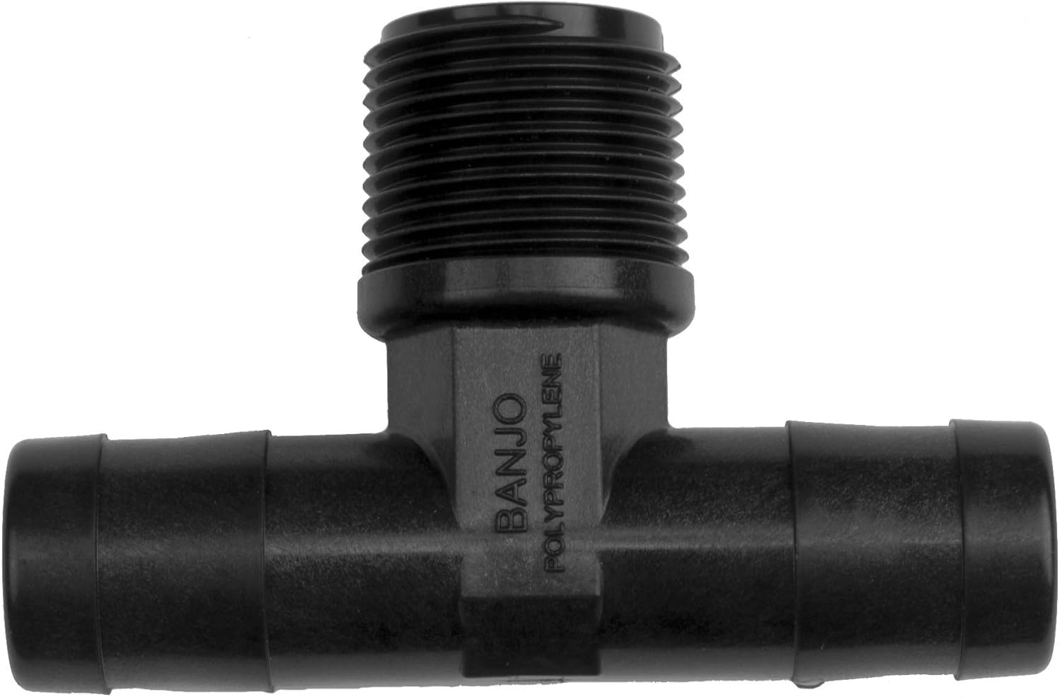 Banjo HBT100-100 1 Hose Barb x 1 Hose Barb x 1 Male Thread