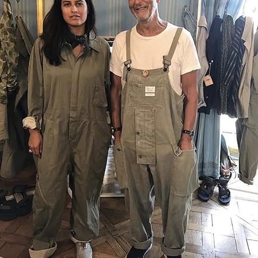 ミニタリー　パラシュートサロペット アメカジ　ゆったり　オシャレ　美品 Amazon.co.jp: [GUREITOJP] アメカジ メンズ オーバーオール