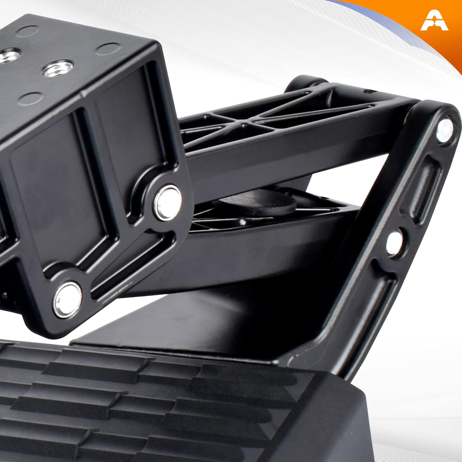 ASOPARTS Rear Bed Step Tailgate Bedstep, Compatible with Toyota Tundra 2022 2023 2024 2025 2026 Folding Truck Step Retractable Bumper Tailgate Step Replace # PTS30-34000