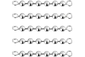 Dr.Fish Fishing Bead Chain Swivels: Essential Catfish Tackle for Anglers