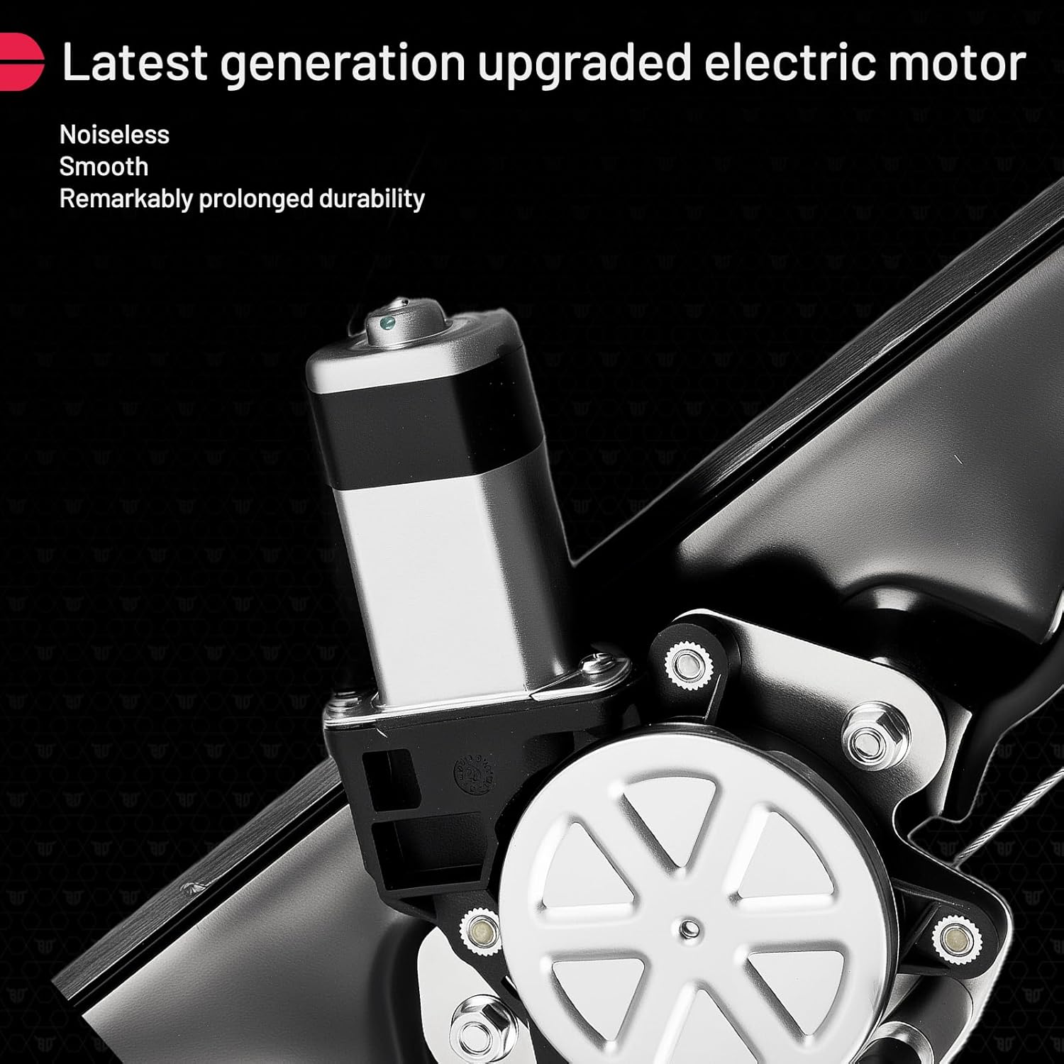 BDFHYK 751-580 Power Window Regulator with Motor Rear Right Compatible with GMC Acadia 2013-2016，Buick Enclave 2013-2016, Chevrolet Traverse 2013-2016