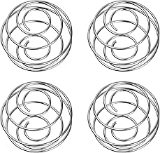 4 PCS Wire Whisk Ball, Food Grade Milk Shake Ball Stainless Steel Protein Shaker, Milkshake Stirred Ball, Protein Mixing Ball, Stainless Steel Spring Shake Ball, Wire Mixer Mixing Ball for Milkshake and Protein