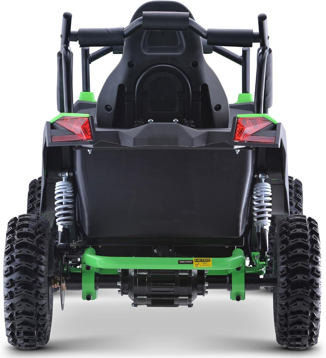 MotoTec Raider Kids UTV 48v 1200w Full Suspension Green