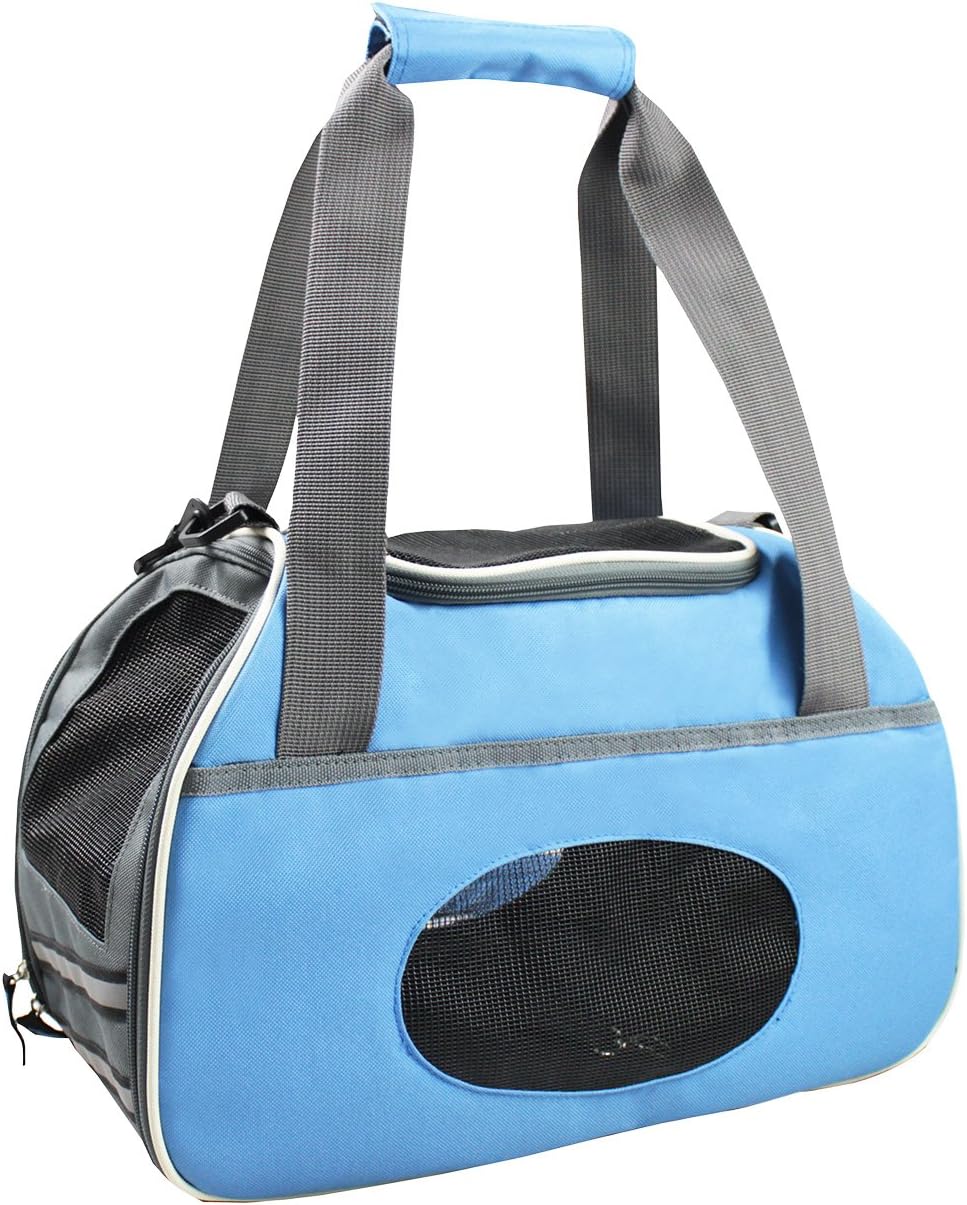 Animal Treasures 31120 Sport Pet Carrier, Blue Pet Supplies