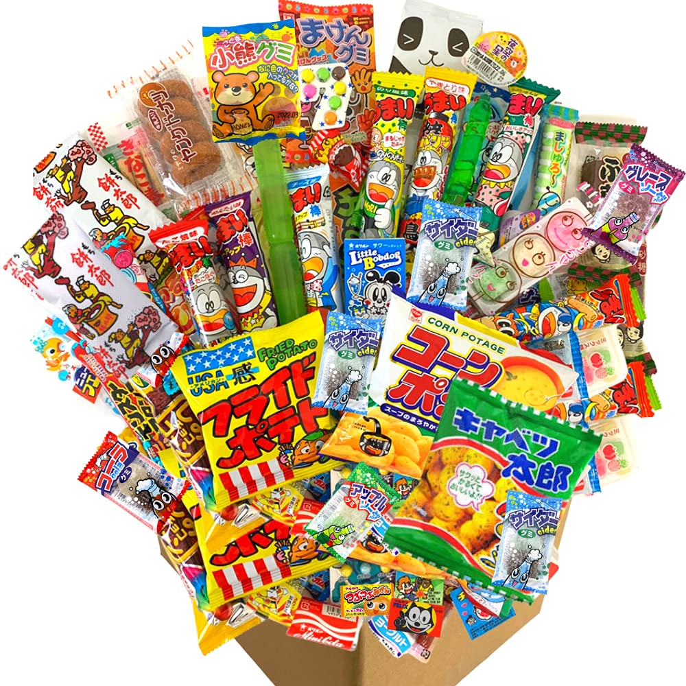 Amazon.co.jp: 駄菓子詰め合わせ お楽しみ40種！ お誕生日 イベント