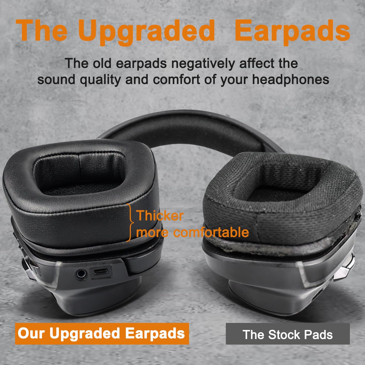 Almohadillas De Repuesto Para Auriculares Logitech (G35 G930 G430