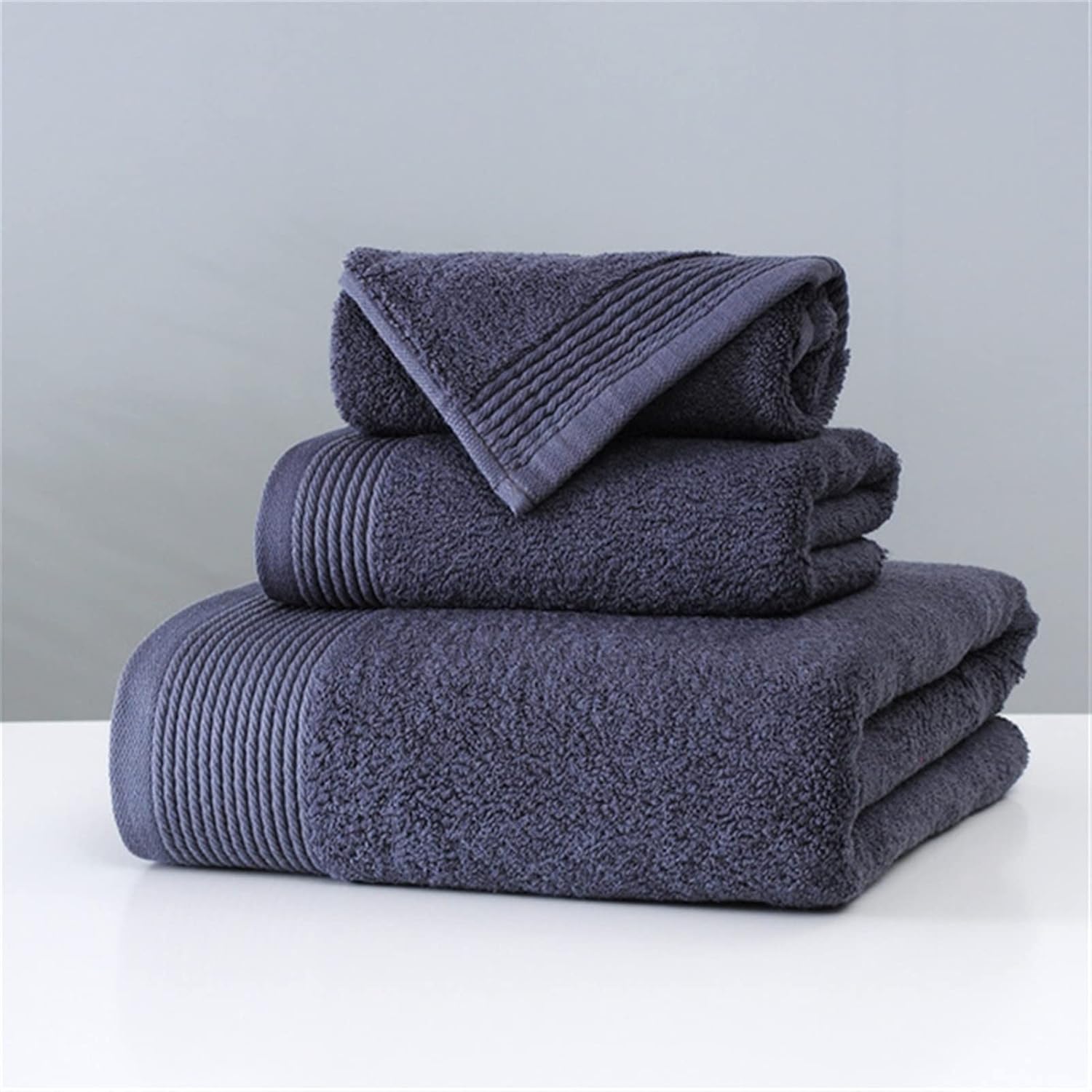 Bath Towel Set Adult Bath Towel 72 x 150 Hand Towel 76 x 34 Face Towel 34 x