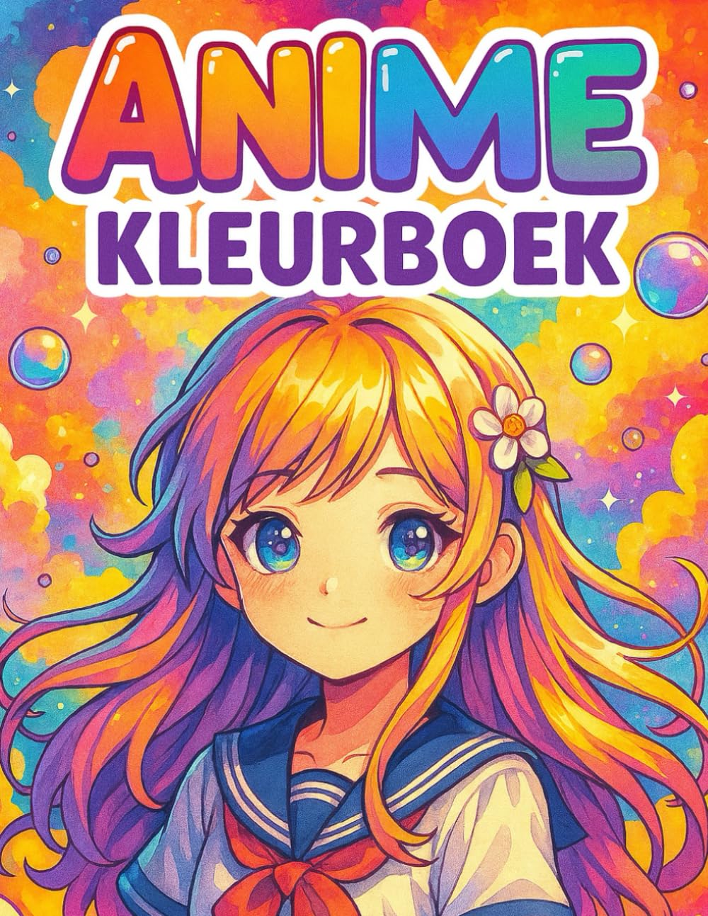 Anime Kleurboek: Ontdek de Wereld van Anime – Inspirerende Illustraties om te Kleuren, te Dromen en Creatief te Ontspannen