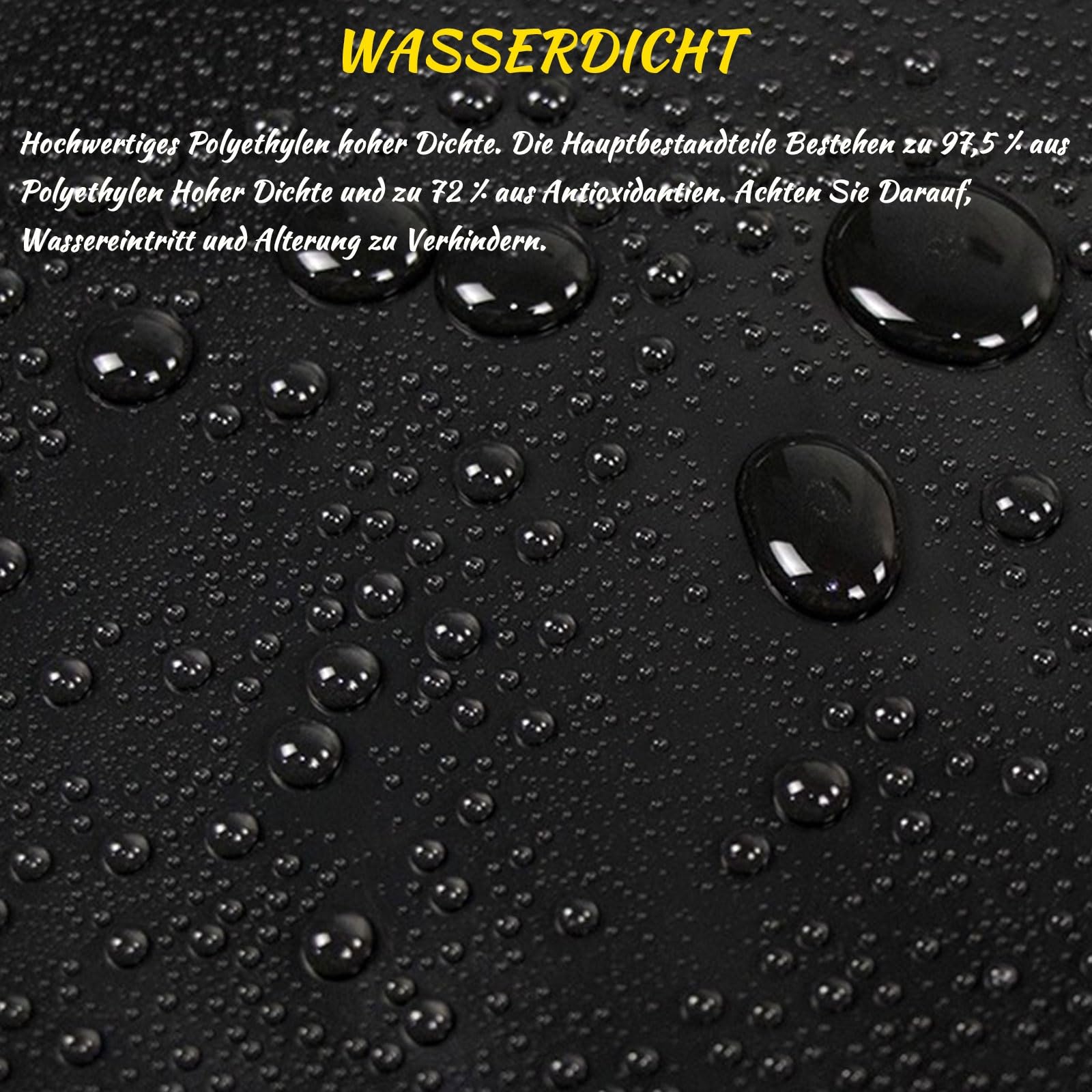 Telo impermeabile per laghetto, spessore 0,3 mm, in geomembrana resistente ai raggi UV e agli strappi, per laghetti da giardino, cascate e ruscelli