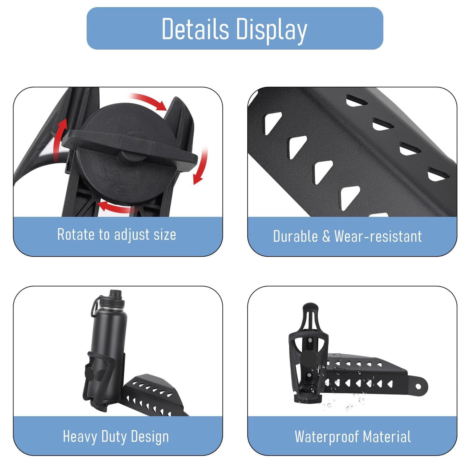 Sorandy Kit de Extremo Caliente para Impresora 3D Hi Combo, Calentador Cerámico de 360°, Boquilla de Acero Endurecido, Extremo Caliente Integrado con Cámara de Boquilla Ampliada para