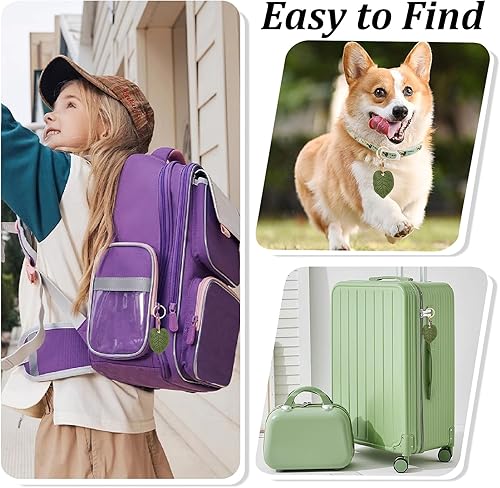 Miniatura 188 de Funda de cuero para llavero para Apple Airtag, funda protectora de AirTag con anillo para llavero, funda antiarañazos para llaves