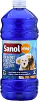 Sanol Dog Eliminador De Odores Para Cães E Gatos Tradicional 2 Litros Azul