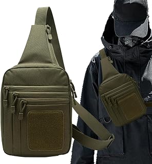 Bolsa de ombro masculina | Mochila leve Sling Day, bolsa transversal de grande capacidade para caminhada, pescaria, corrida, homens e mulheres, trabalho, academia, genérico