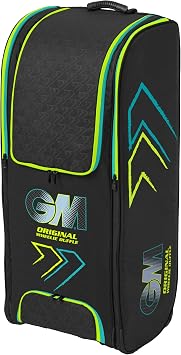Gunn & Moore GM | Cricket Duffel/Wheelie Bag | Various Sizes Volume 55 to 126 litres | Tough 600 Denier Polyester