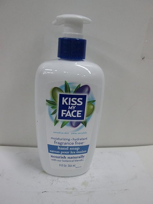 Kiss My Face Moisturizing Hand Soap, Fragrance Free 9 oz