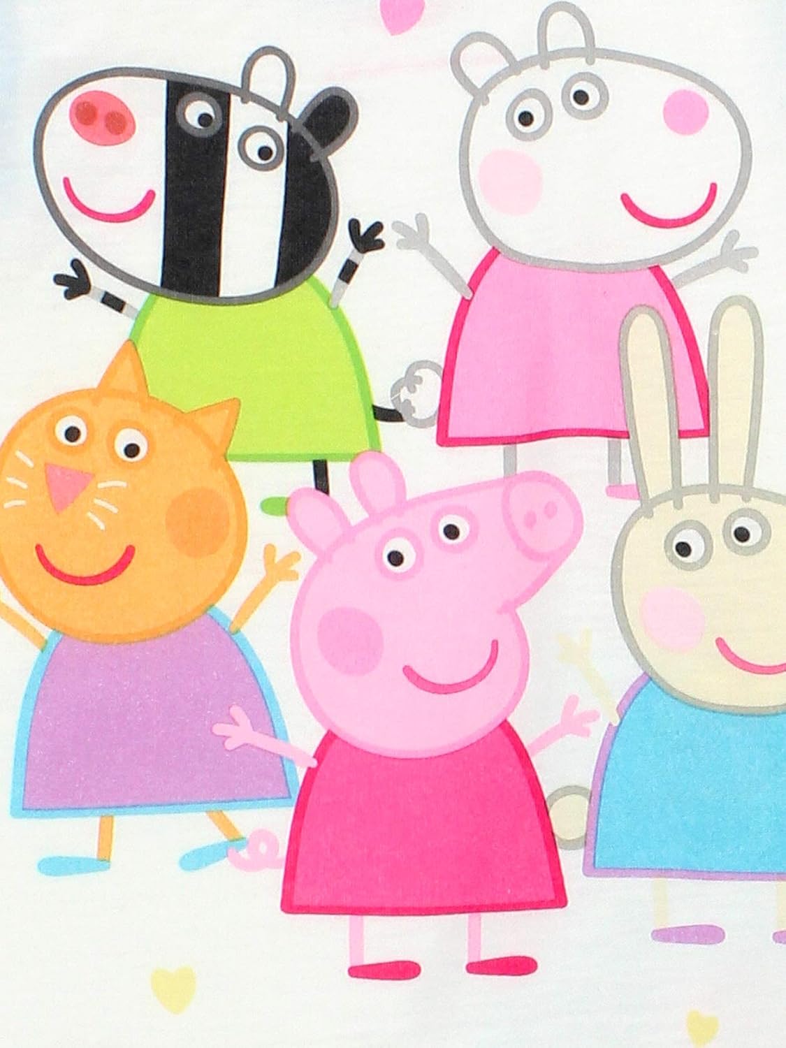 Peppa Pig Girls Toddler Soft Polyester Pajamas: Clothing, Shoes & Jewelry