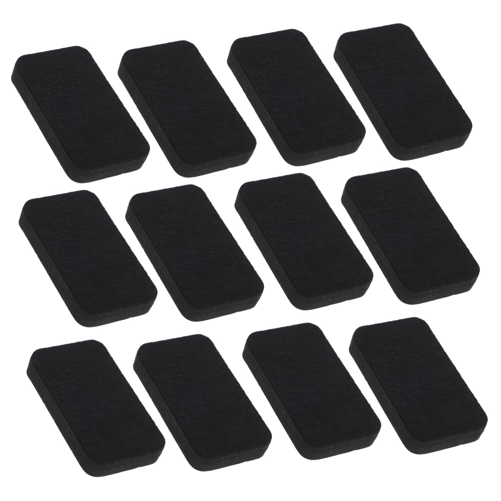 VILLCASE 60piezas Magnéticos Para Erasers De Eva Para y Aula Limpiadores De Secos y Para Tableros Magnéticos