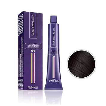Salermvison Hair Coloring Cream #3 Dark Brown, 2.3 Ounce / 75 Milliliter