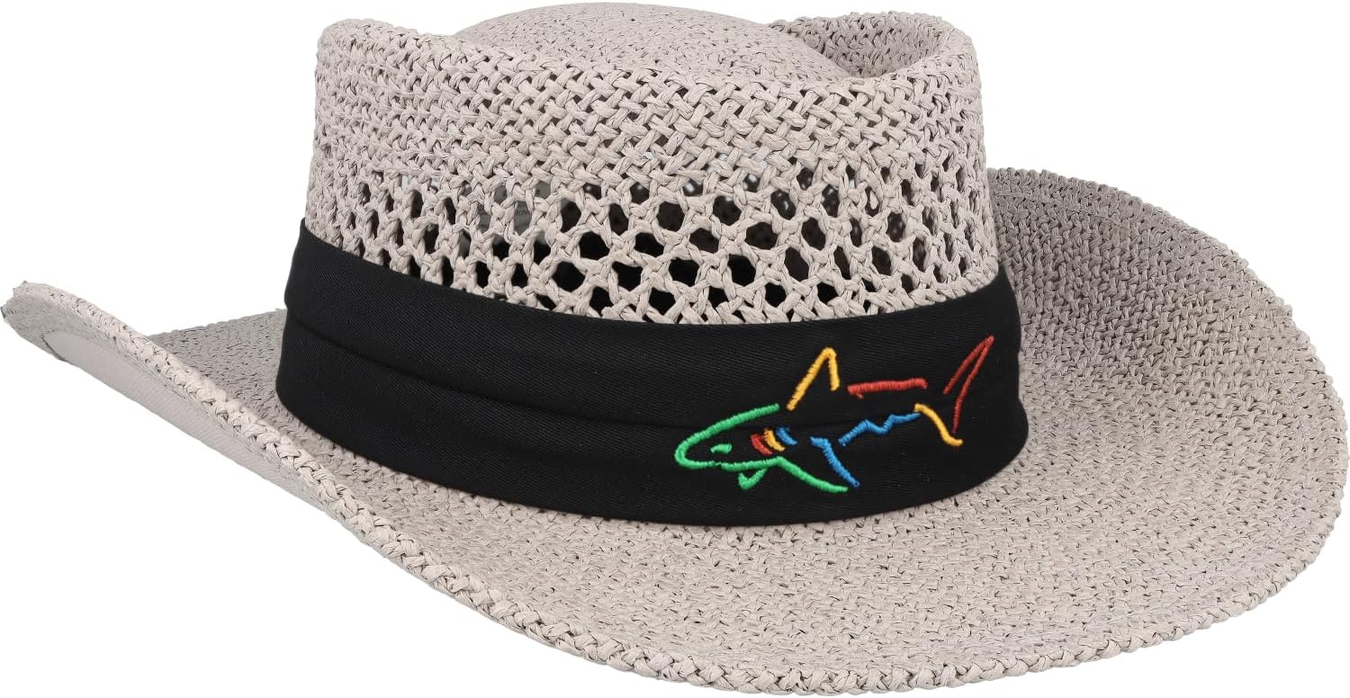 Signature Straw Hat by Greg Norman