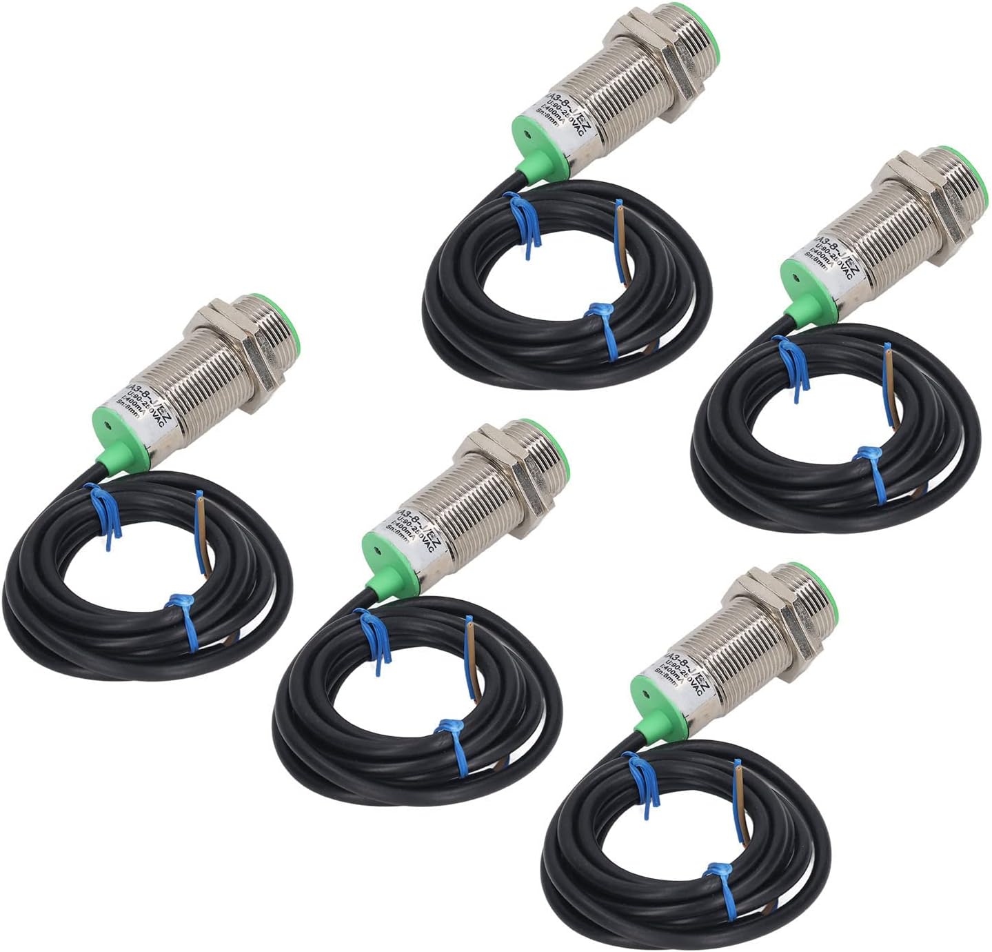 8mm Detection Distance Proximity Switch Sensor, NO 8mm M24 x 1.5 Inductive Switch, for Machine Tool, IP65 and