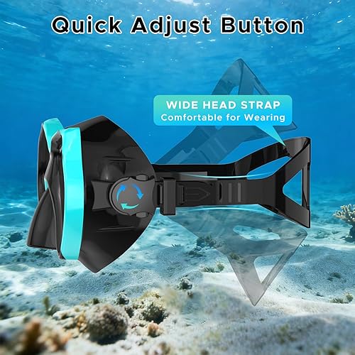 Miniatura 5 de Máscara de buceo Anti-niebla Natación Snorkel máscara para adultos Buceo Natación Snorkel Gafas