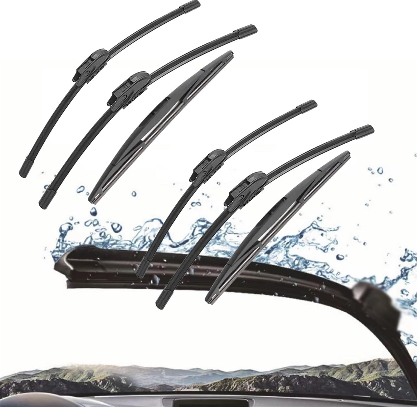 Balais d'essuie-glace WILSEM pour Nissan Note MK1 2006-2013