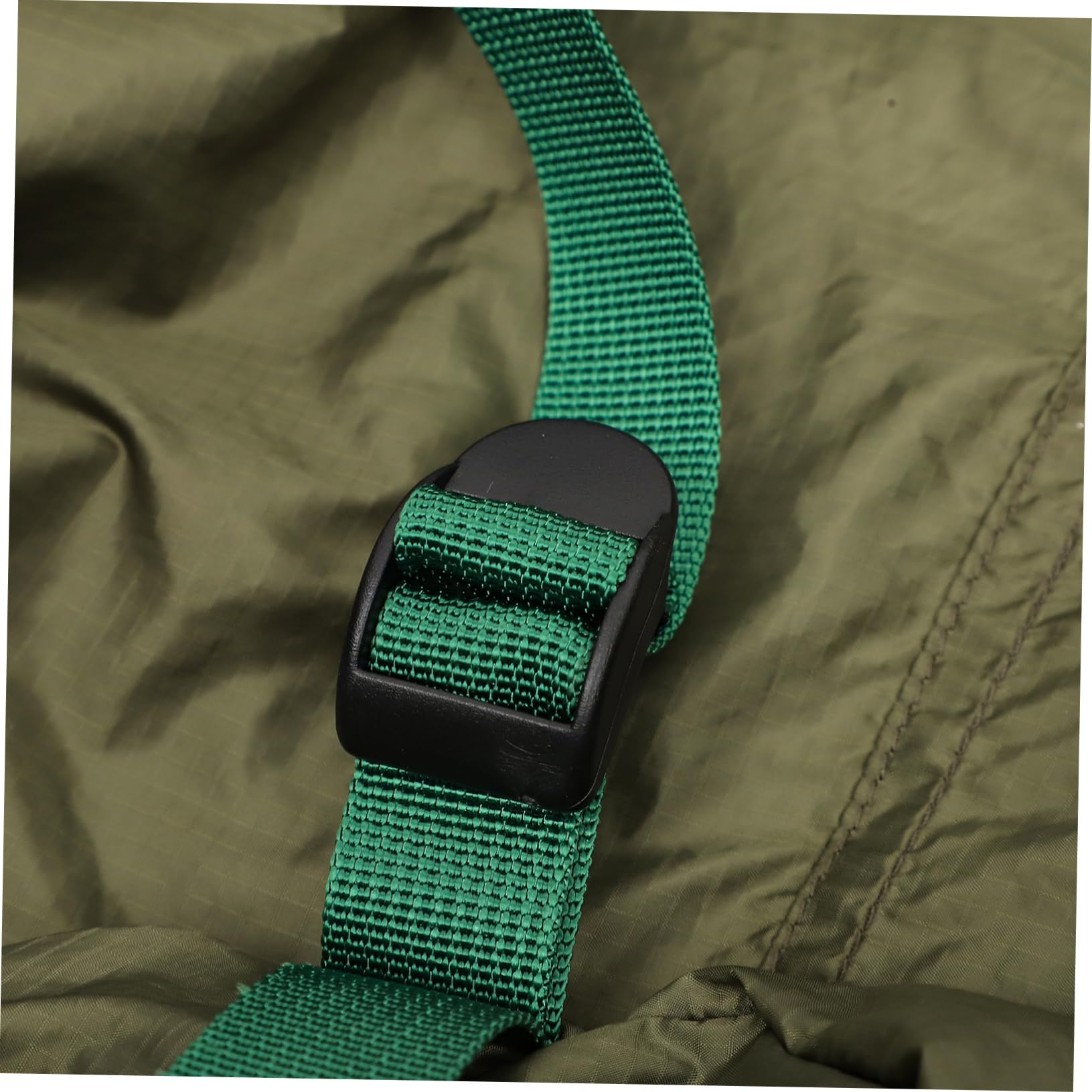 GAROZATION Portable Compression Storage Bag for Quilts and Sleeping Bags Lightweight Drawstring Stuff Sack for Camping Hiking Green Secure Straps for Maximum Capacity