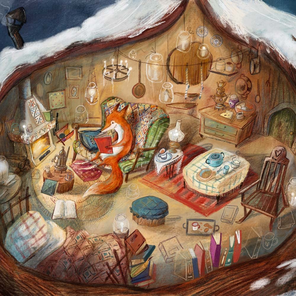 La volpe che amava i libri. Ediz. illustrata