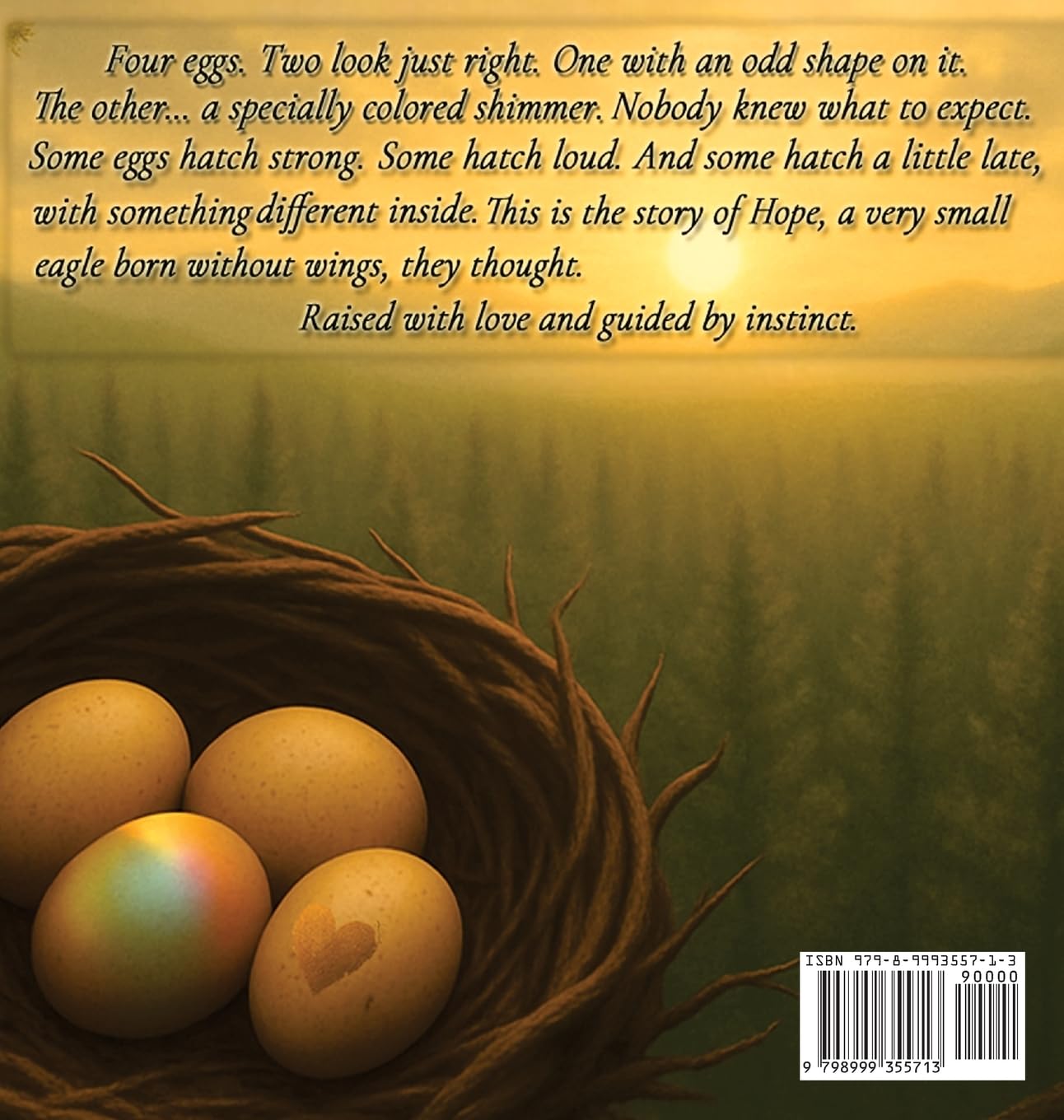 Hope, The Hummingbird Eagle: A Nature-Inspired Children's Book About Family, Courage, and Embracing What Makes You Unique (The Fantastical Forest, Band 1)
