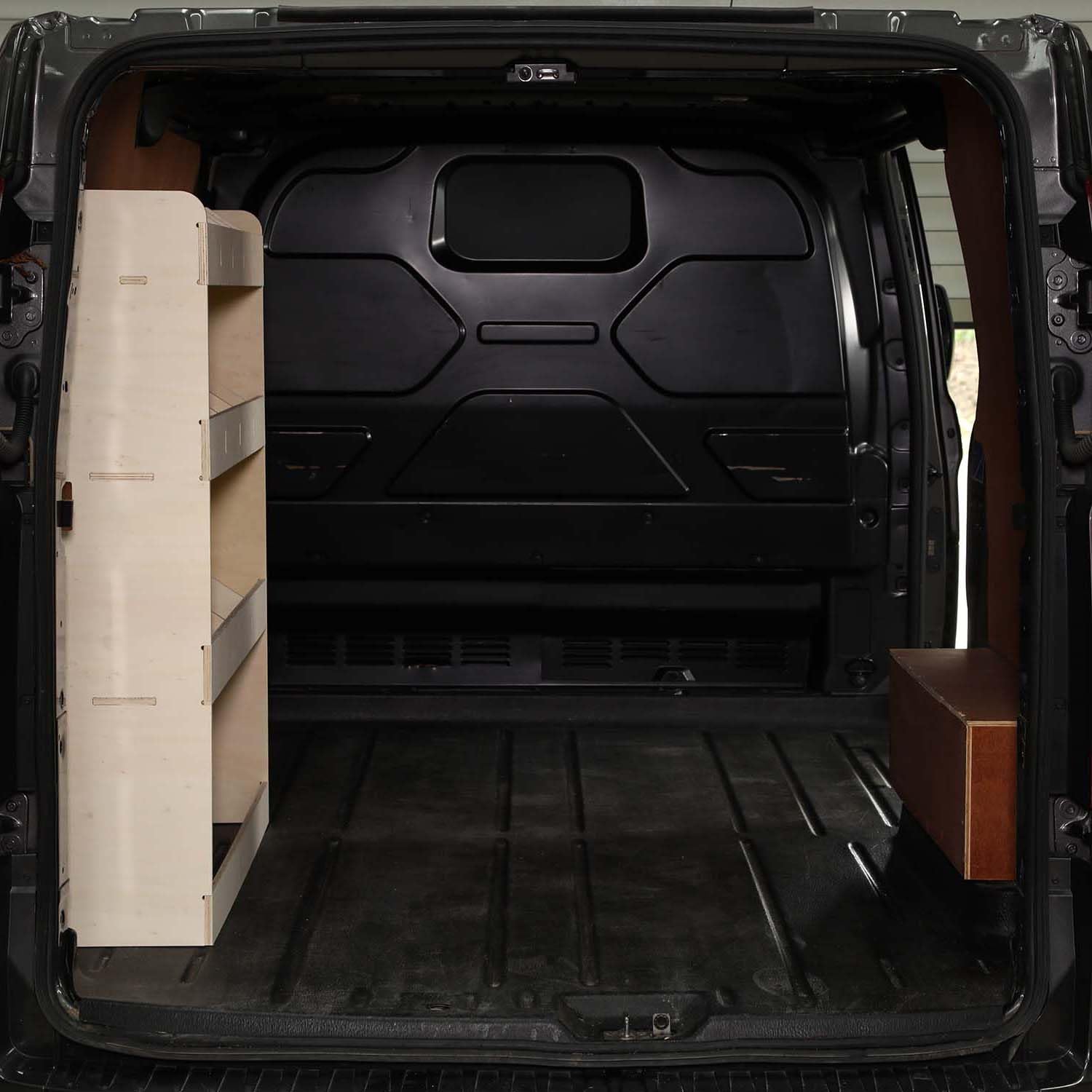 VANIFY - Scaffali per Furgone Ford Transit Custom L1 2012+ Estantería trasera para El lado del Conductor