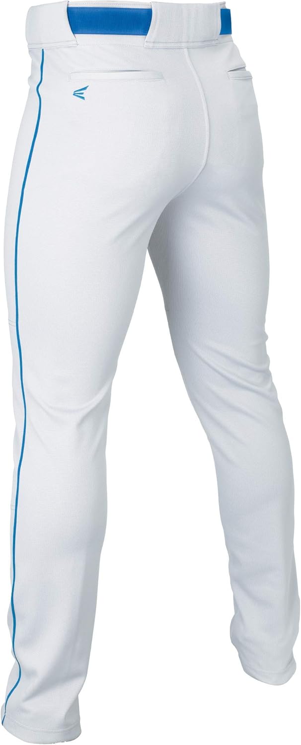Easton Boys Easton | Rival+ Baseball Pants | Full Length Semi-Relaxed Fit | Youth Sizes | Piped | Multiple Colors - Image 2